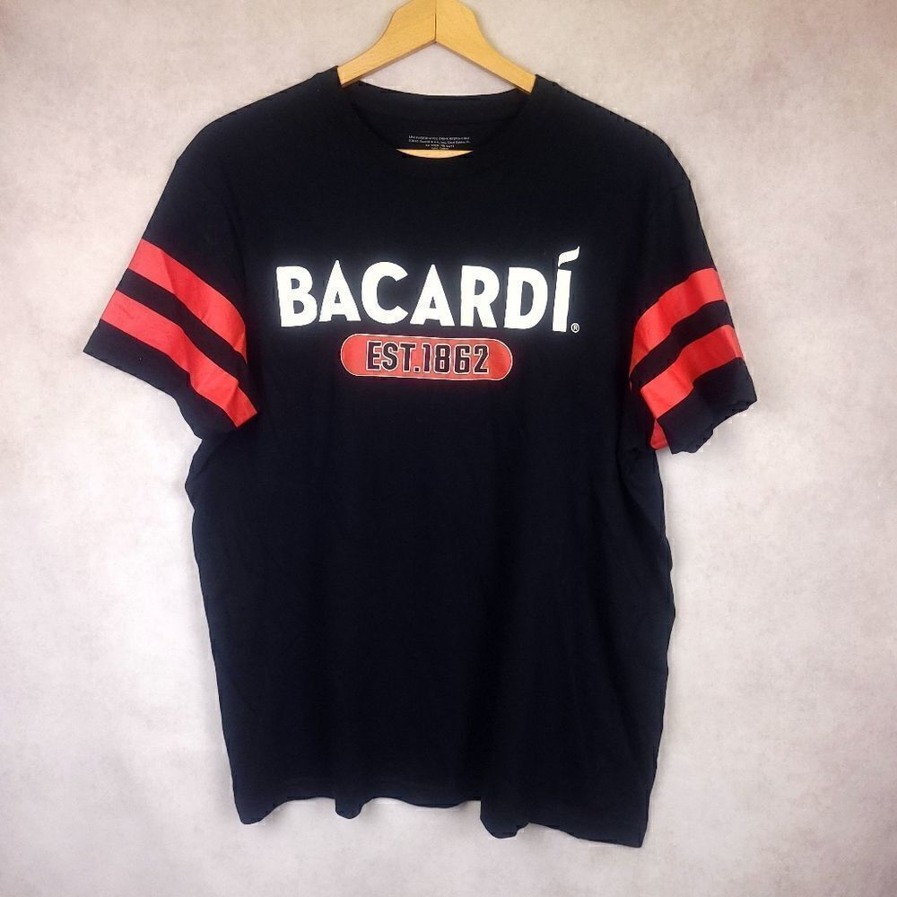 Bacardi Black Shoet Sleeve Tshirt